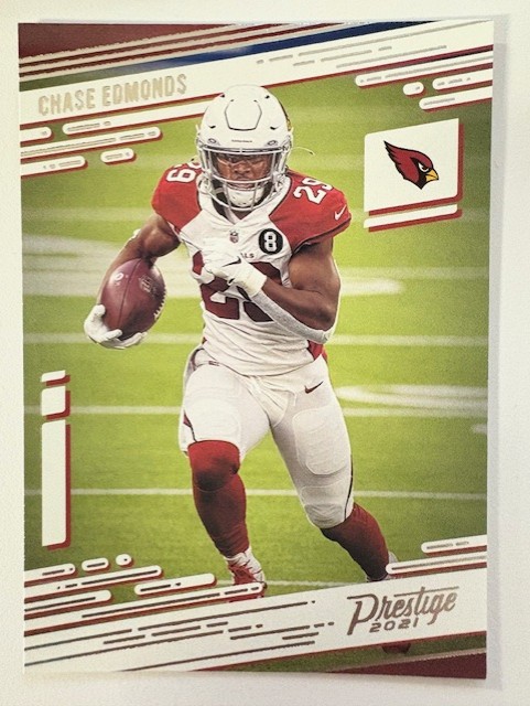  2021 Prestige Football Card- Chase Edmonds