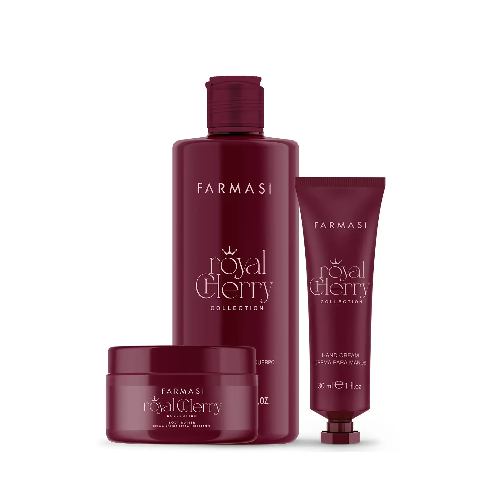 Royal Cherry Body Set