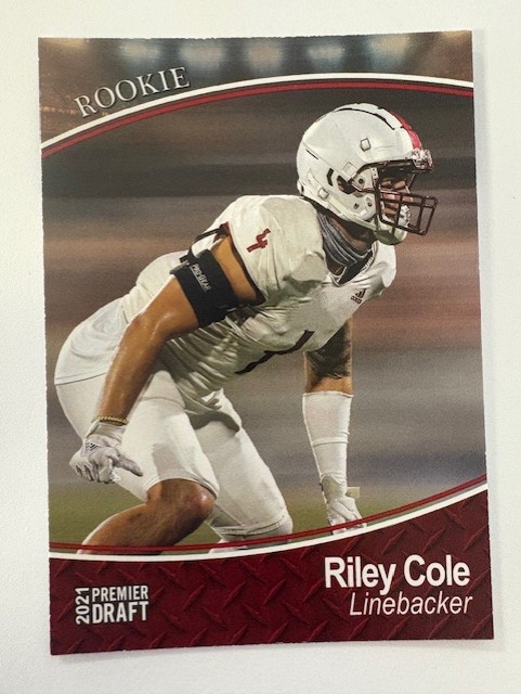 2021 SAGE Football Card- Riley Cole