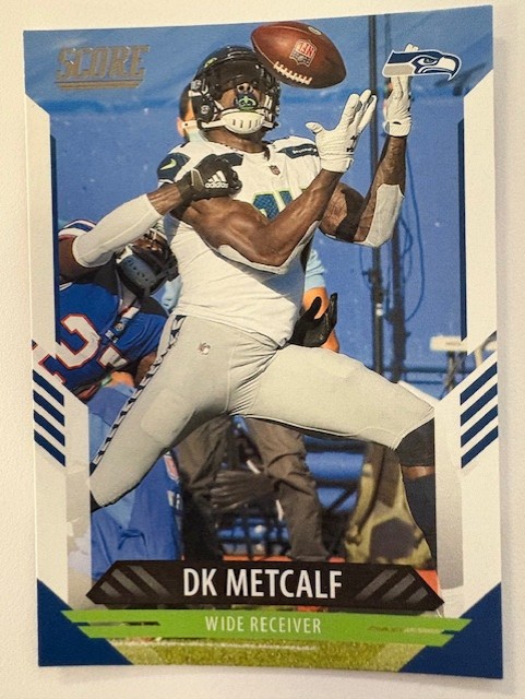  2021 Panini SCORE Football Card: DK Metcalf 