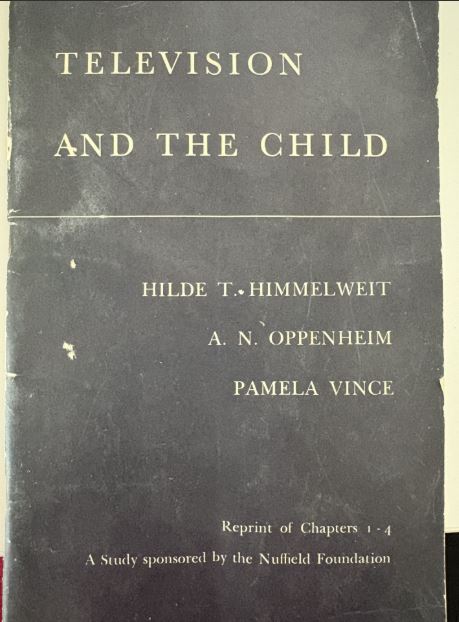 Television and the Child