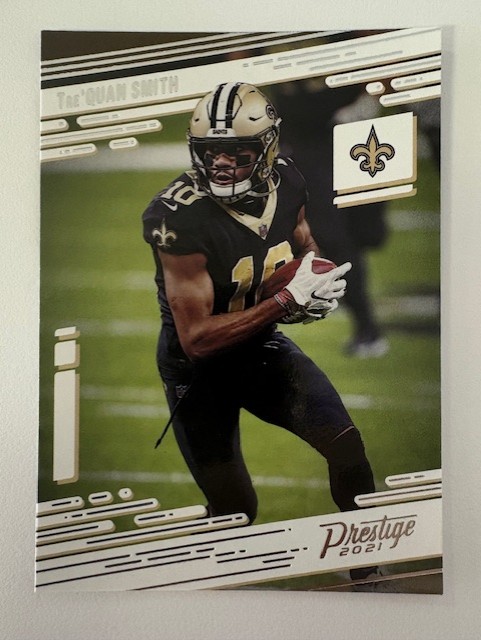  2021 Prestige Football Card- Tre' Quan Smith