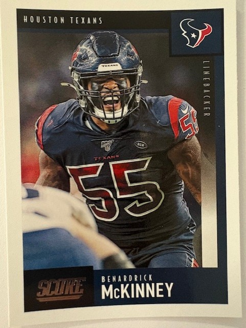 2020 Panini Score Football- Benardrick McKinney #91