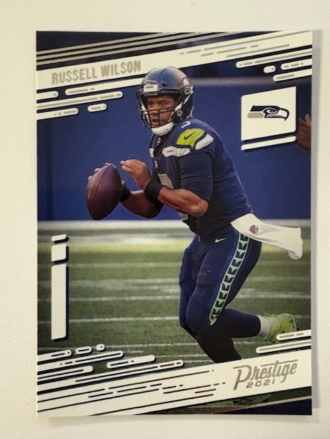  2021 Prestige Football Card: Russell Wilson