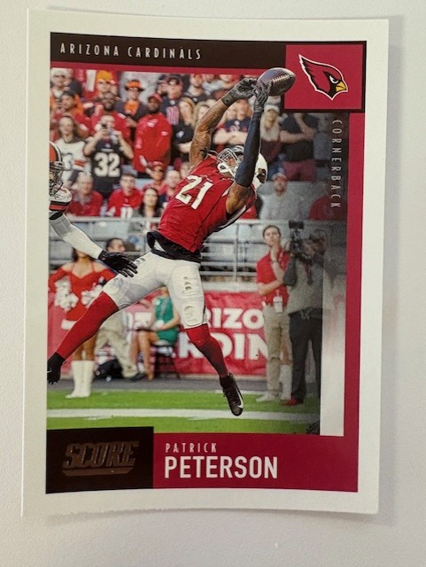 2020 Panini Score Football- Patrick Peterson #294
