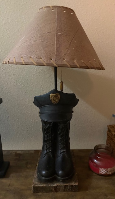 Police Officer Lamp