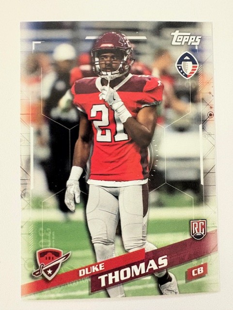 Topps Football Card-Duke Thomas #82