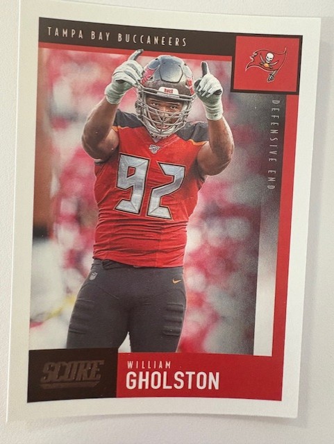 2020 Panini Score Football-William Gholston #286