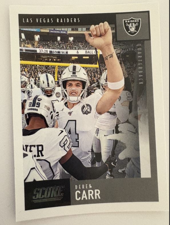 2020 Panini Score Football-Derek Carr #158