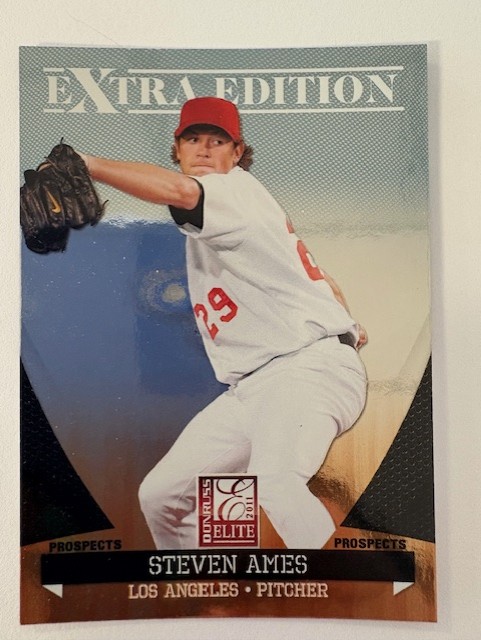 Extra Edition Baseball Card- Steven Ames #94