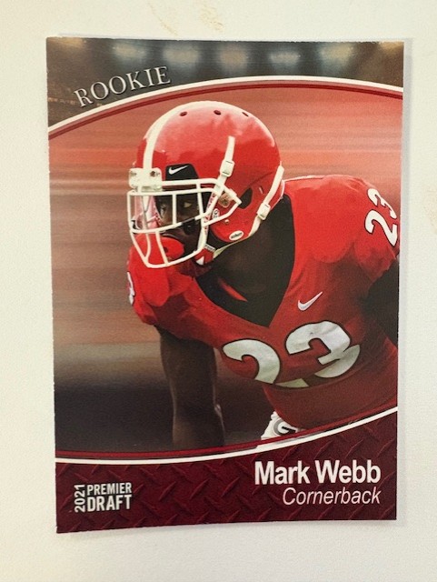 2021 Sage Football Card- Mark Webb