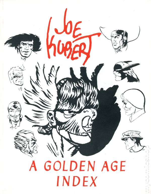 Joe Kubert A Golden Age Index SC (1978 Al Dellinges) 