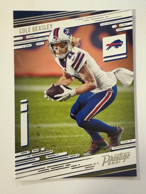  2021 Prestige Football Card- Cole Beasley
