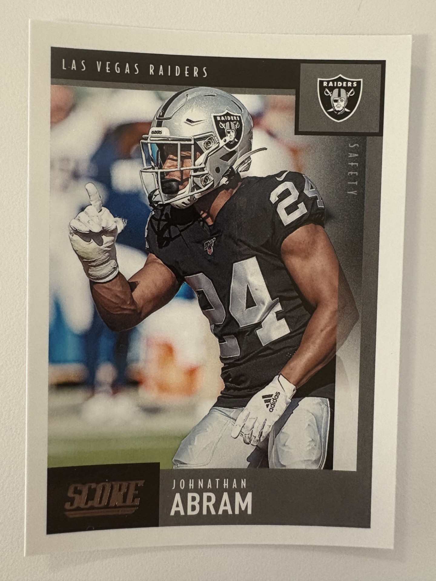 2020 Panini Score Football-Jonathan Abram 