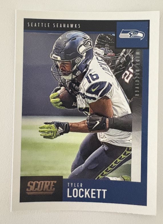 2020 Panini Score Football- Tyler Lockett #320
