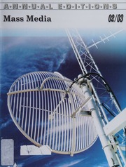 Annual Editions: Mass Media 02/03