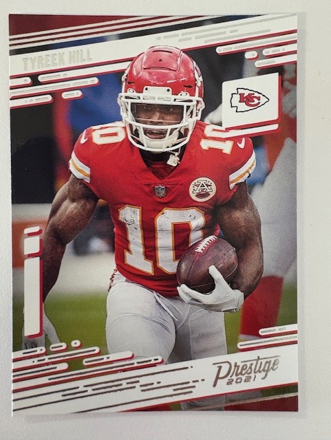 2021 Prestige Football Card- Tyreek Hill 