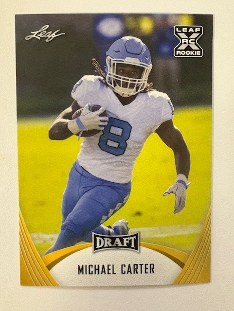 Leaf Draft Card: Michael Carter