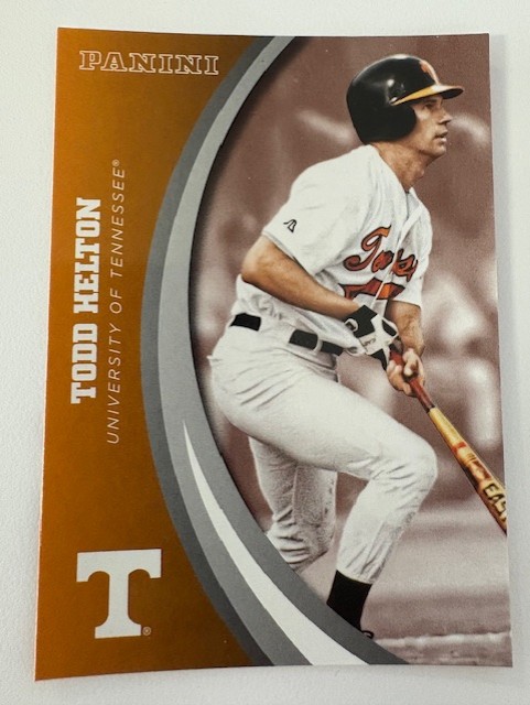  Panini University of Tennessee Card- Todd Helton