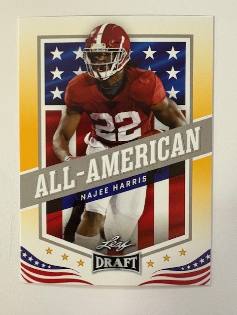 Leaf All-American Draft Card: Najee Harris